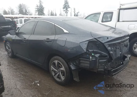 2019 Honda Civic Lx из США, поврежденный, VIN 19XFC2F60KE206325